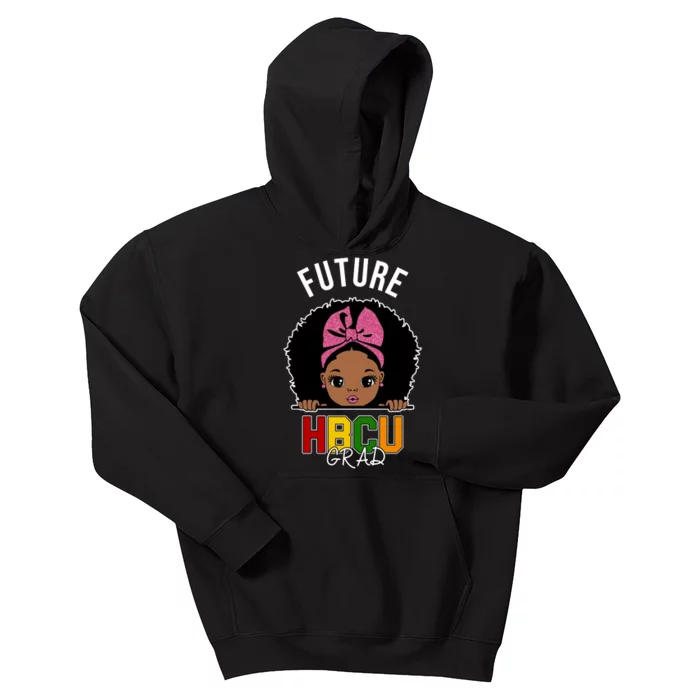 Future HBCU Grad Girl Kids Hoodie