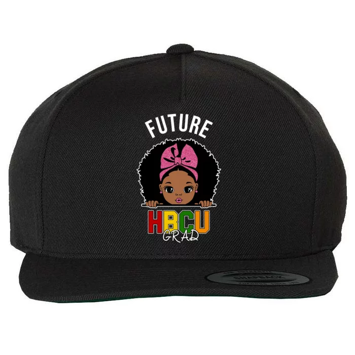 Future HBCU Grad Girl Wool Snapback Cap