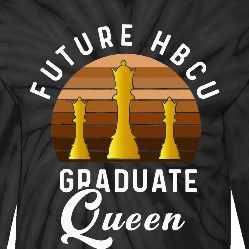 Future HBCU Grad  Graduation Historically Black College Tie-Dye Long Sleeve Shirt