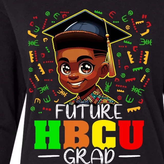 Future Hbcu Graduation Black Boy Grad Hbcu Womens Cotton Relaxed Long Sleeve T-Shirt