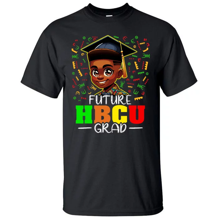 Future Hbcu Graduation Black Boy Grad Hbcu Tall T-Shirt