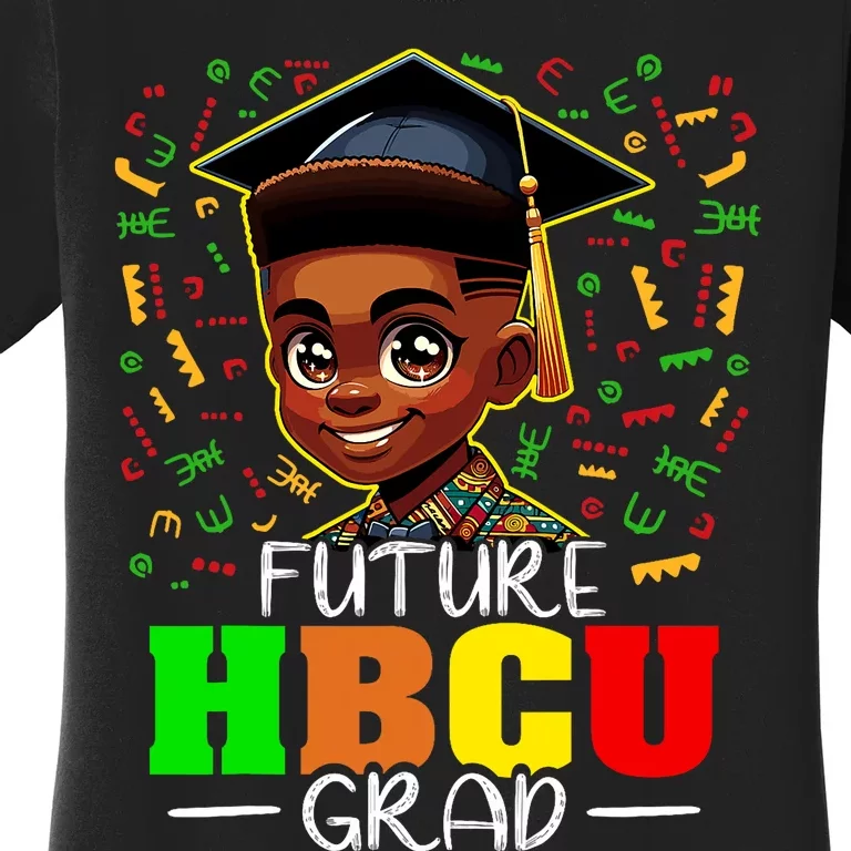 Future Hbcu Graduation Black Boy Grad Hbcu Women's T-Shirt