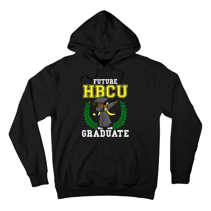 Future Hbcu Graduation Black College Dabbing Boy Gift Tall Hoodie