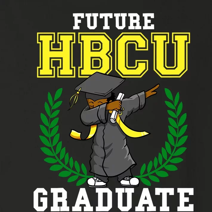 Future Hbcu Graduation Black College Dabbing Boy Gift Toddler Long Sleeve Shirt