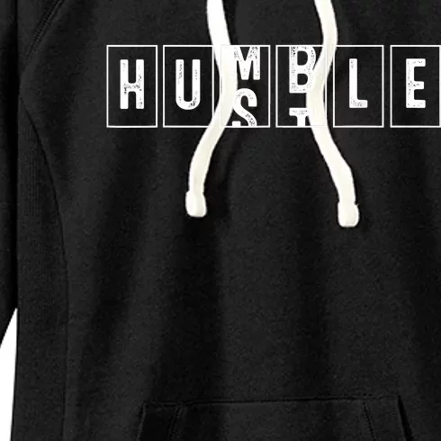 Funny Hustle Gift Cool Humble Odometer Women's Fleece Hoodie