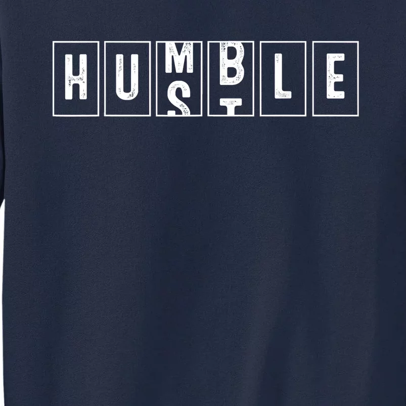 Funny Hustle Gift Cool Humble Odometer Tall Sweatshirt