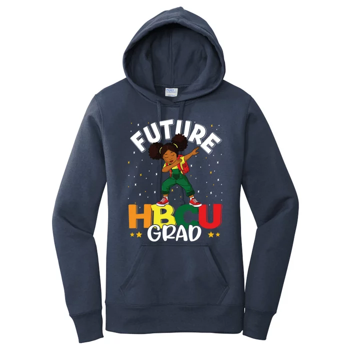 Future Hbcu Grad Graduate Afro Black College Graduation Gift Women's Pullover Hoodie