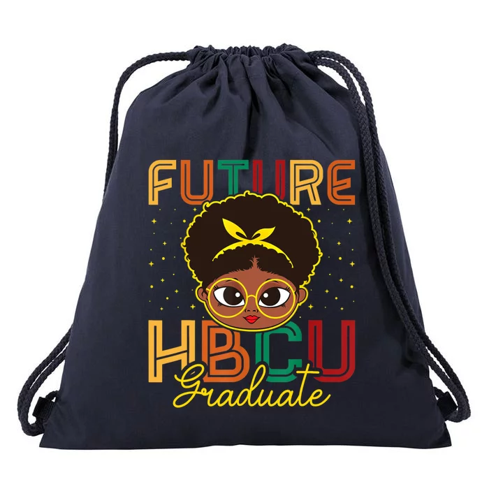 Future Hbcu Grad History Black College Melanin Gift Drawstring Bag