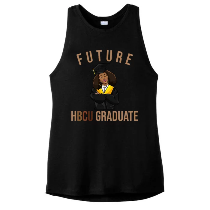 Future HBCU Graduate Historical Black College Ladies Tri-Blend Wicking Tank