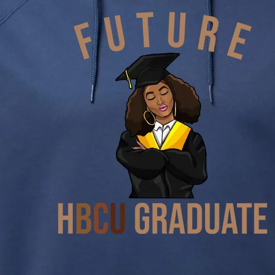 Future HBCU Graduate Historical Black College Performance Fleece Hoodie