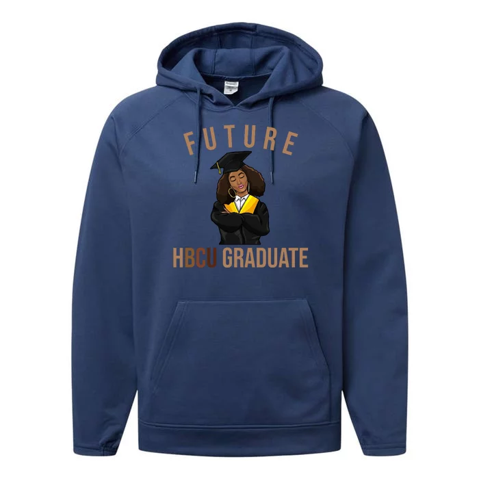 Future HBCU Graduate Historical Black College Performance Fleece Hoodie