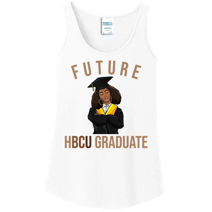 Future HBCU Graduate Historical Black College Ladies Essential Tank