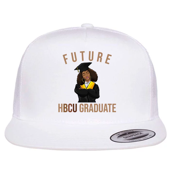 Future HBCU Graduate Historical Black College Flat Bill Trucker Hat