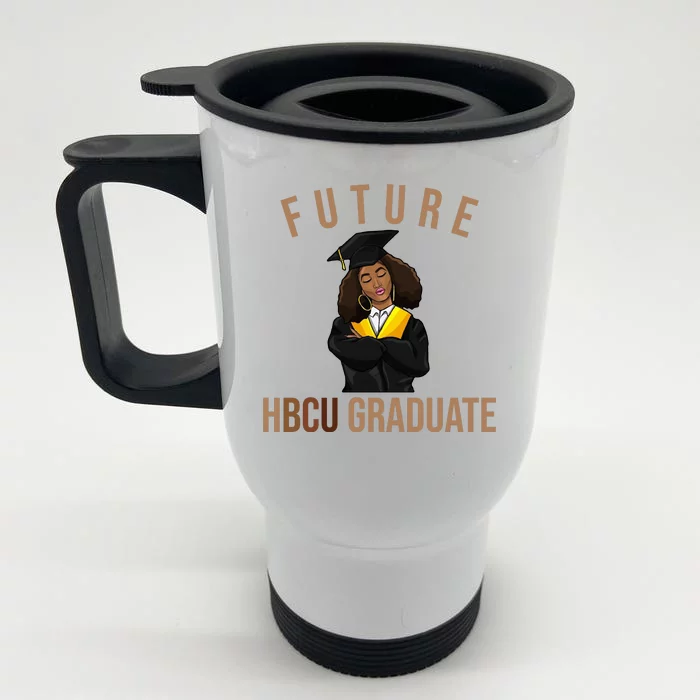 Future HBCU Graduate Historical Black College Front & Back Stainless Steel Travel Mug