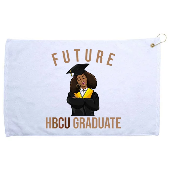 Future HBCU Graduate Historical Black College Grommeted Golf Towel