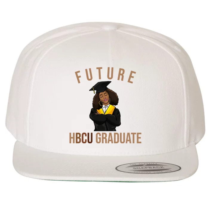 Future HBCU Graduate Historical Black College Wool Snapback Cap