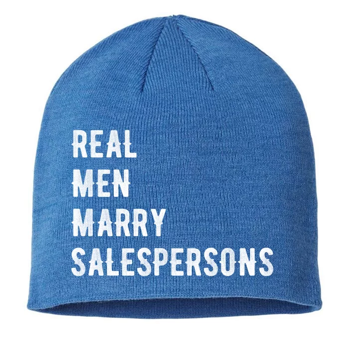 Future Husband Great Gift Real Marry Salespersons Gift 8 1/2in Sustainable Knit Beanie