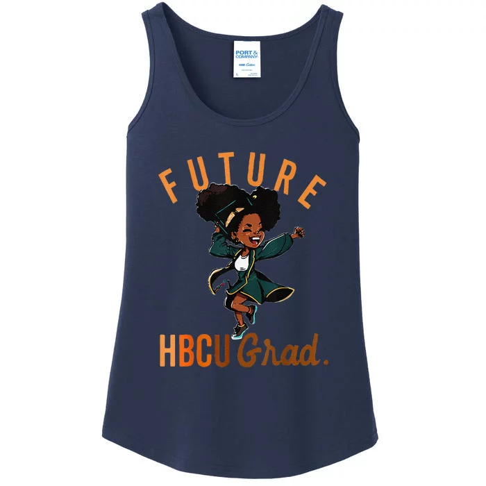 Future HBCU Grad History Black College Ladies Essential Tank