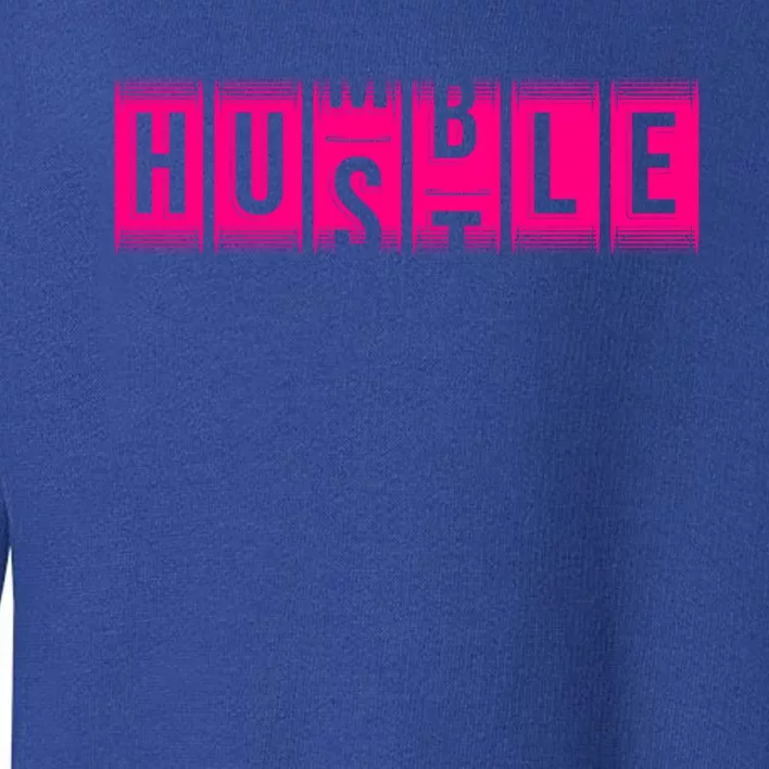 Funny Hustle Gift And Cool Humble Odometer Gift Toddler Sweatshirt