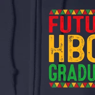 Future Hbcu Grad Girl Graduation Historically Black College Full Zip Hoodie