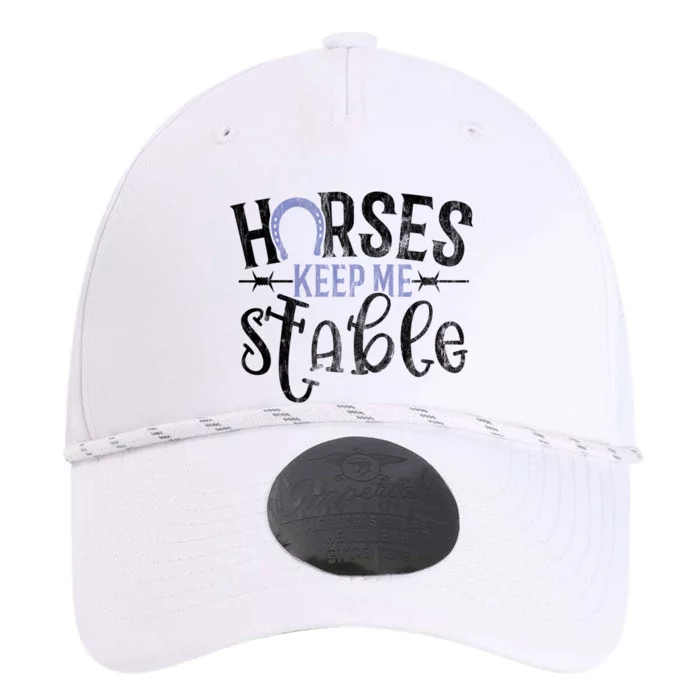 Funny Horse Gift For Women Horses Keep Me Stable Performance The Dyno Cap