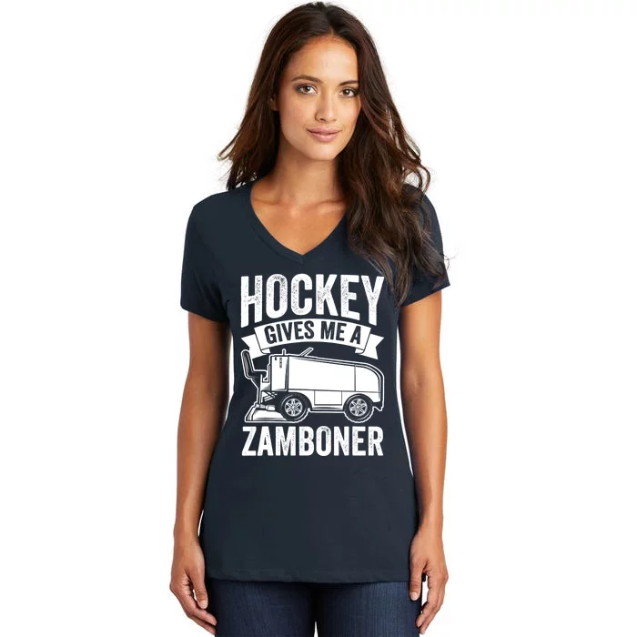 Funny Hockey Shirts for Men Hockey Gives Me A Zamboner Sweatshirt