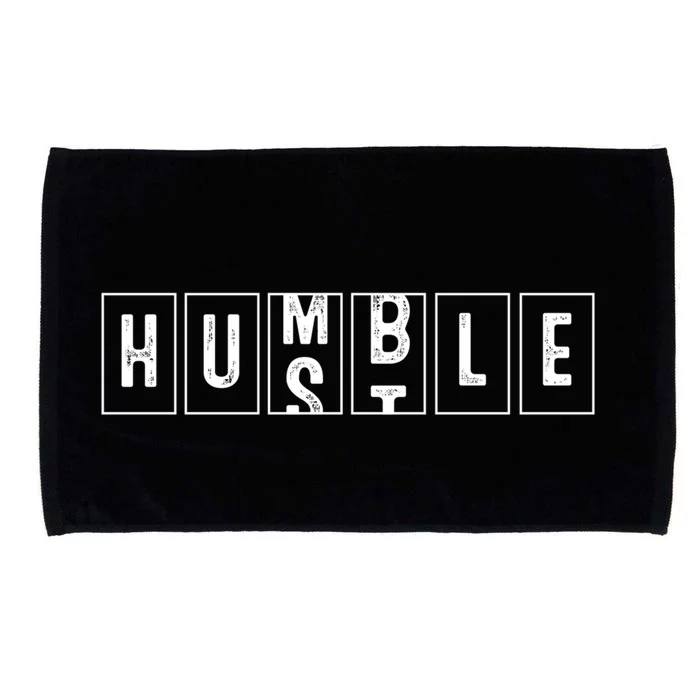 Funny Hustle Gift And Cool Humble Odometer Cool Gift Microfiber Hand Towel