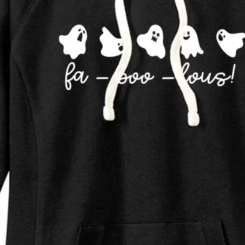 Faboolous Halloween Ghosts Cute Women's Fleece Hoodie