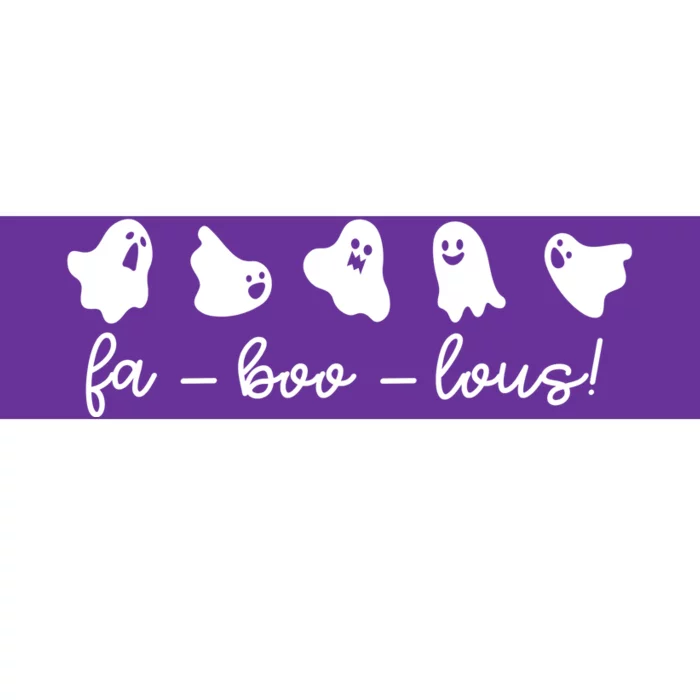 Faboolous Halloween Ghosts Cute Bumper Sticker