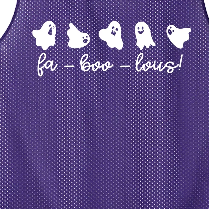 Faboolous Halloween Ghosts Cute Mesh Reversible Basketball Jersey Tank