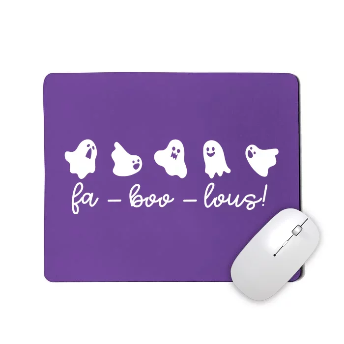 Faboolous Halloween Ghosts Cute Mousepad