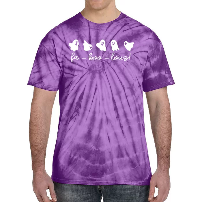 Faboolous Halloween Ghosts Cute Tie-Dye T-Shirt