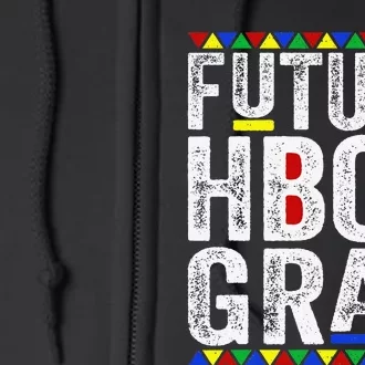 Future HBCU Grad History Black College  Melanin Full Zip Hoodie