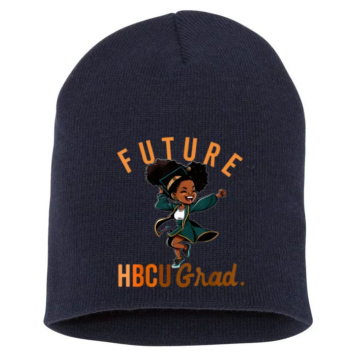 Future HBCU Grad History Black College Short Acrylic Beanie