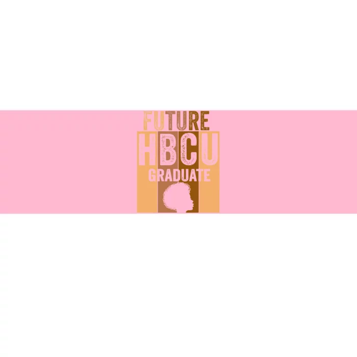 Future HBCU Grad History Black College  Melanin Bumper Sticker