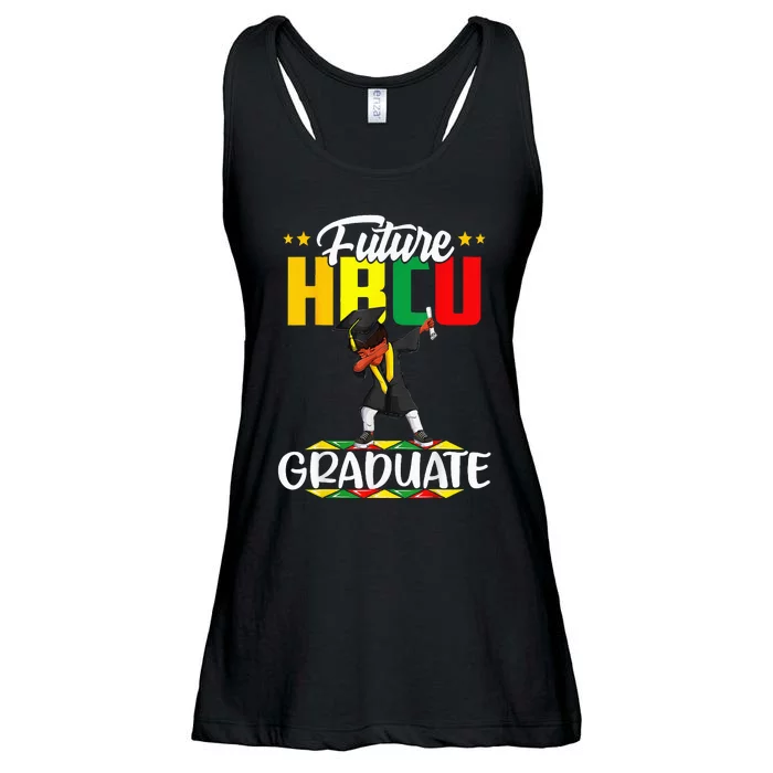 Future HBCU Graduate Afro Black  College Graduation Ladies Essential Flowy Tank