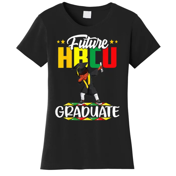 Future HBCU Graduate Afro Black  College Graduation Women's T-Shirt