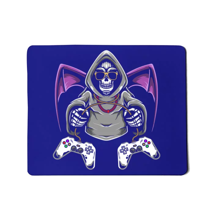 Funny Halloween Gamer Skeleton Costume Cool Gift Mousepad