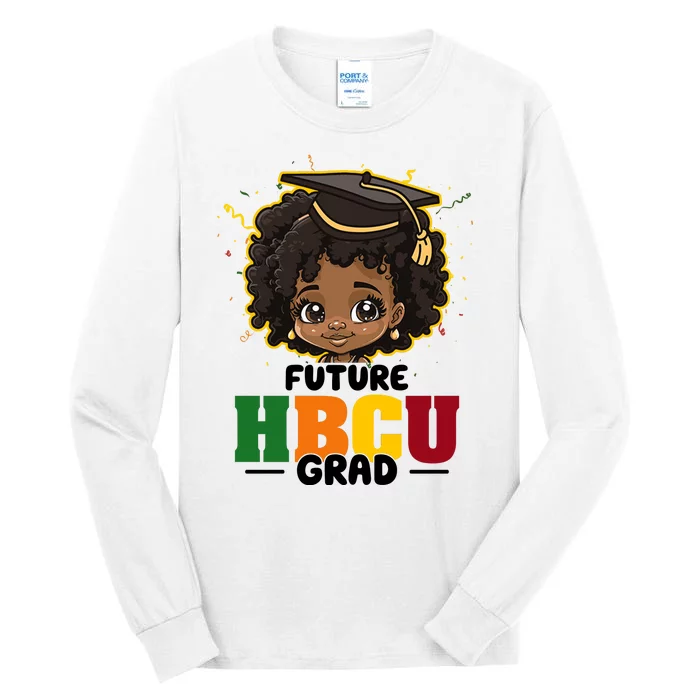 Future Hbcu Grad Girl Graduation Historically Black College Tall Long Sleeve T-Shirt