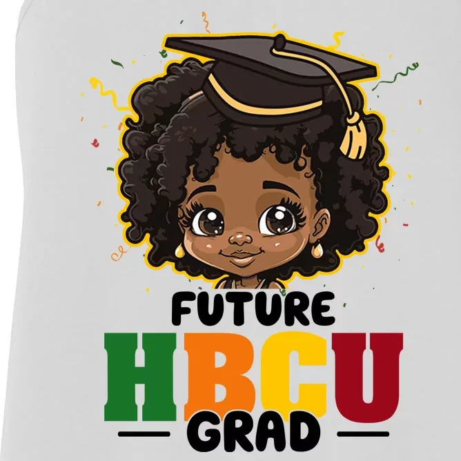 Future Hbcu Grad Girl Graduation Historically Black College Women's Racerback Tank