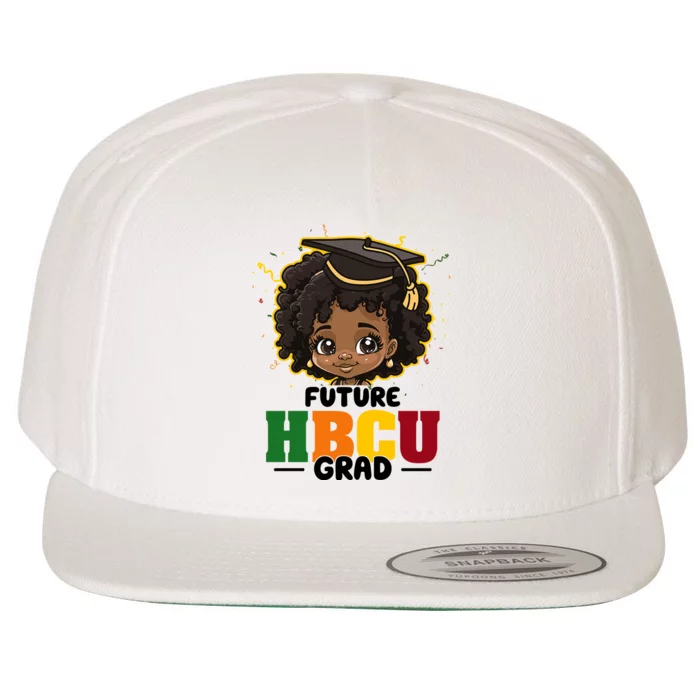 Future Hbcu Grad Girl Graduation Historically Black College Wool Snapback Cap