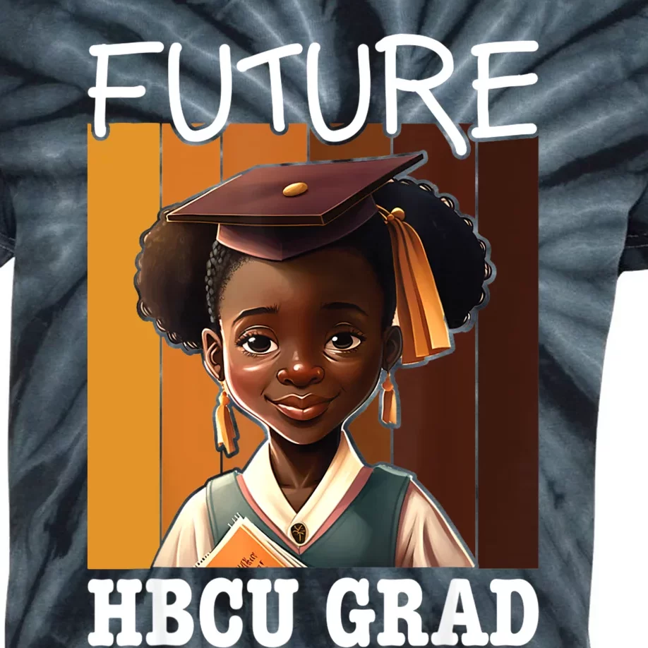 Future HBCU Grad History Black College Kids Tie-Dye T-Shirt