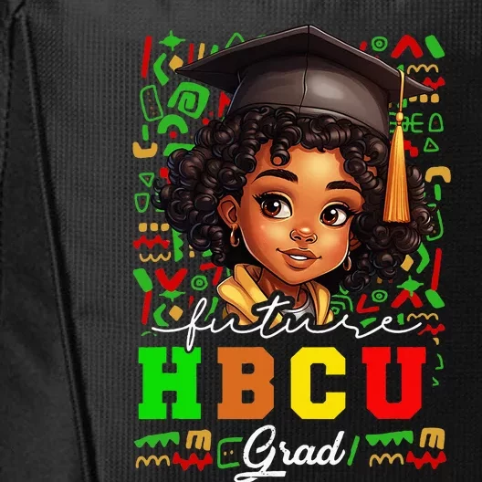 Future Hbcu Grad Black Girl Graduation Hbcu College City Backpack