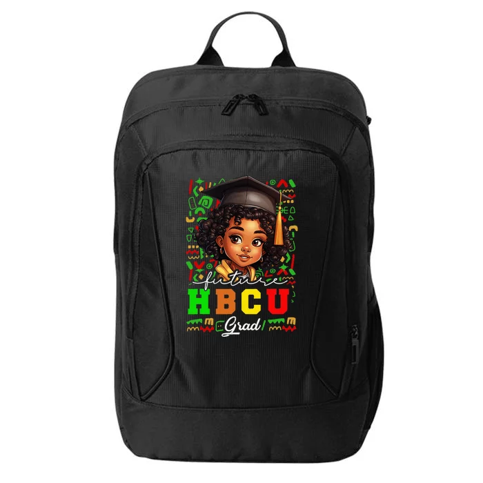 Future Hbcu Grad Black Girl Graduation Hbcu College City Backpack