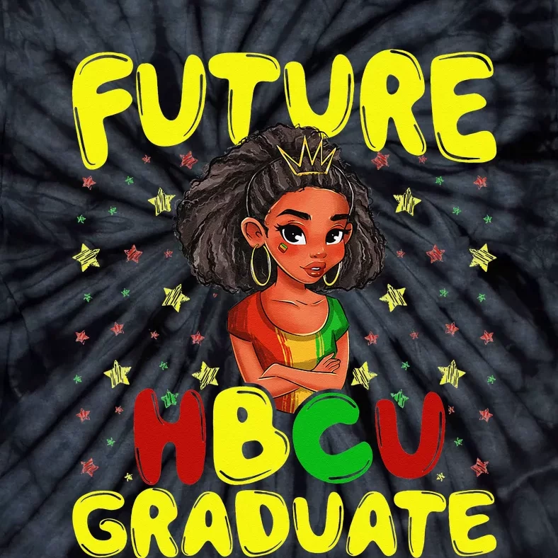 Future HBCU Grad History Black College Melanin Tie-Dye T-Shirt