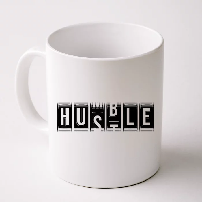 Funny Hustle Gift For Men And Women Cool Humble Odometer Front & Back Coffee Mug