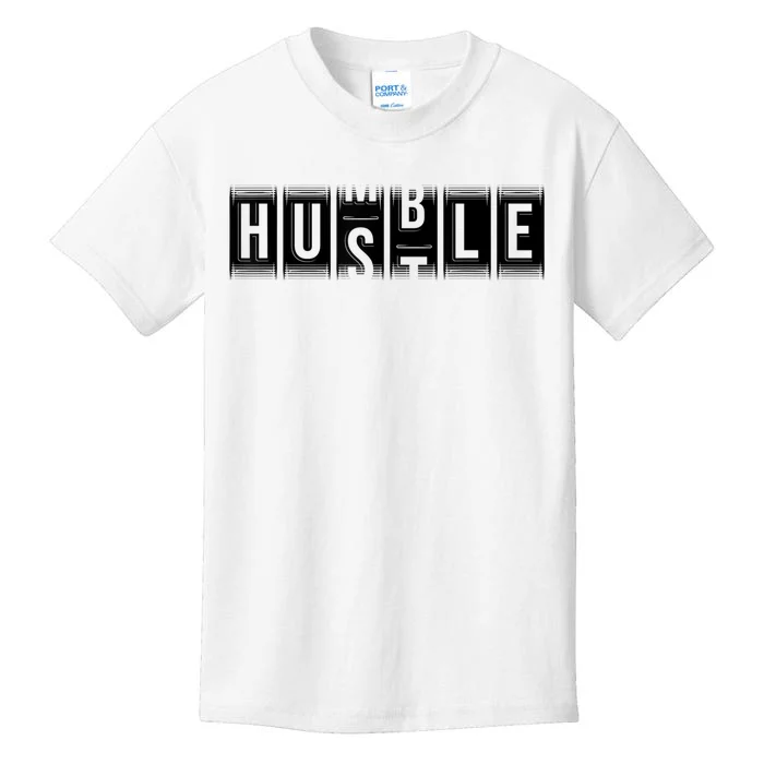 Funny Hustle Gift For Men And Women Cool Humble Odometer Kids T-Shirt