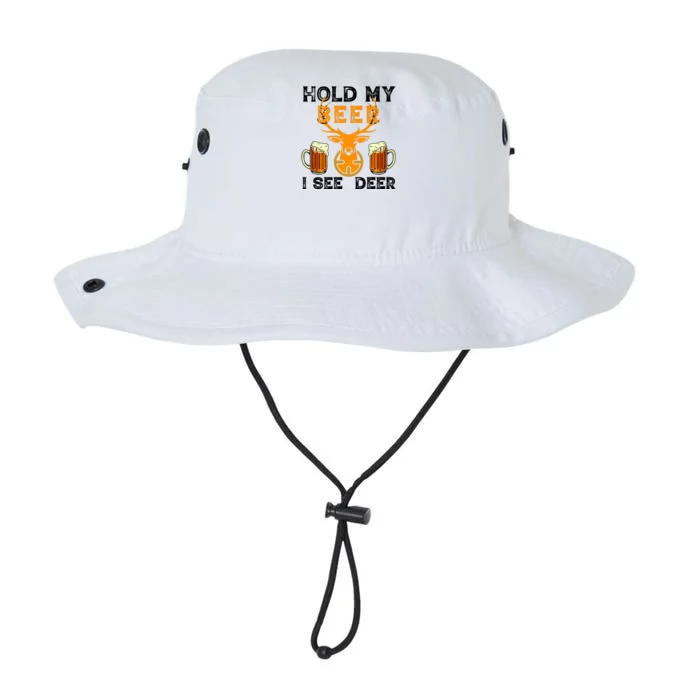 Funny Hunting Hold My Beer I See A Deer Legacy Cool Fit Booney Bucket Hat