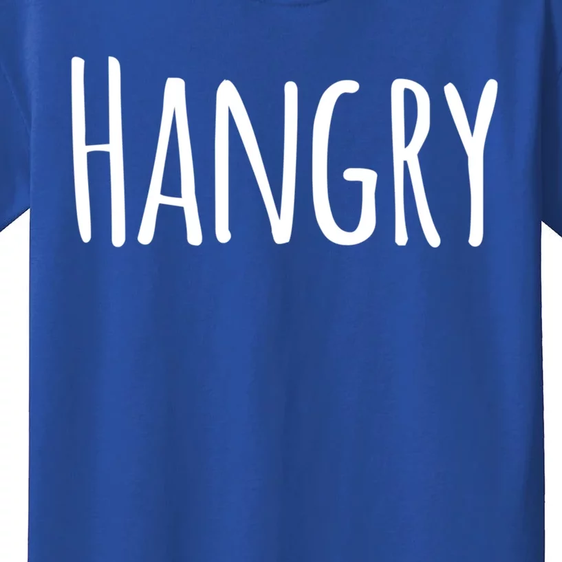 Funny Hangry Hungry And Food Gift Kids T-Shirt