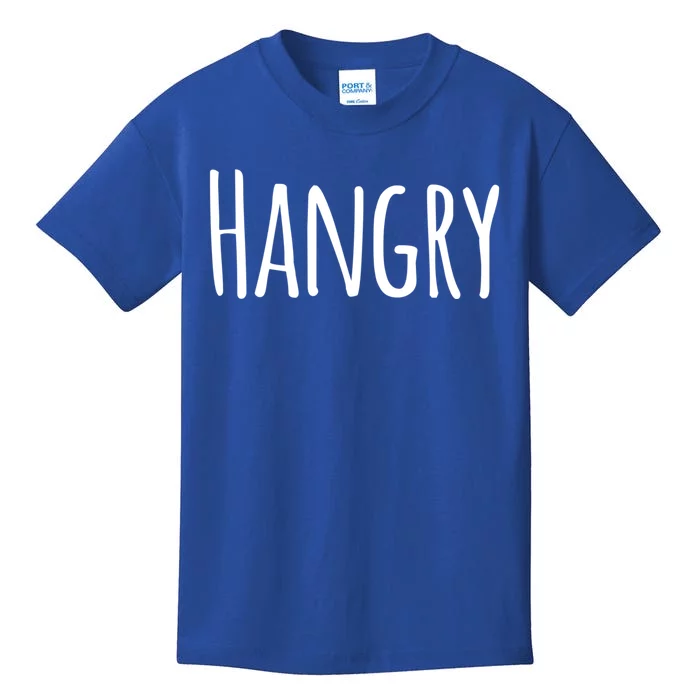 Funny Hangry Hungry And Food Gift Kids T-Shirt